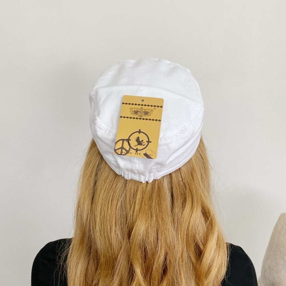 Angela & Williams Anchor Buckle Cap Hat NWT - Picture 3 of 3